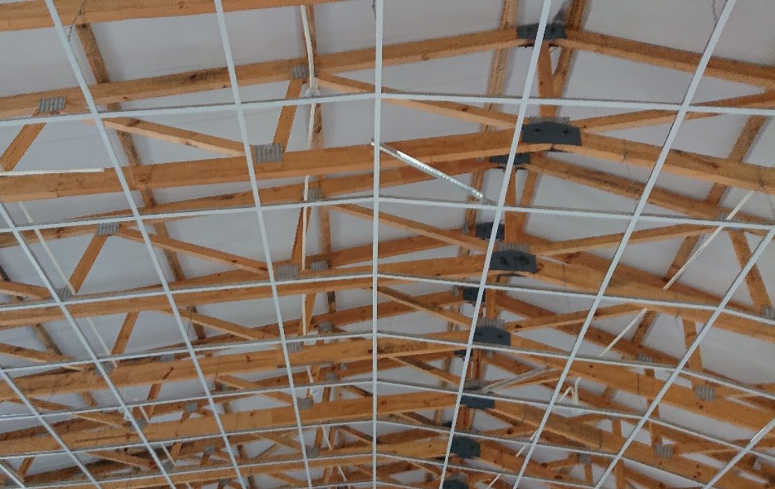 Bulk Timber Supplies completed roof and truss project