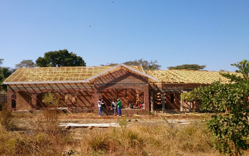 Bulk Timber Supplies completed roof and truss project